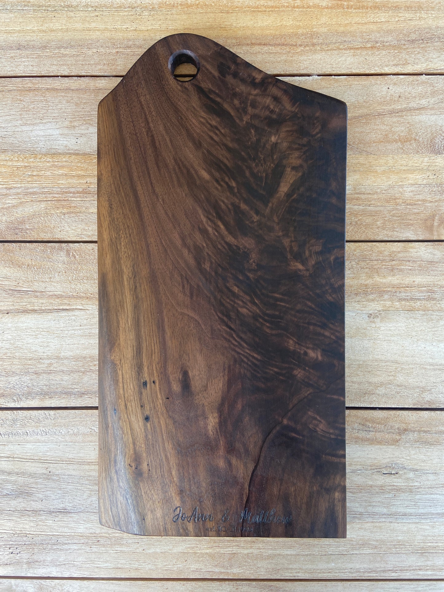 Highly Figured Board - Featured on YouTube