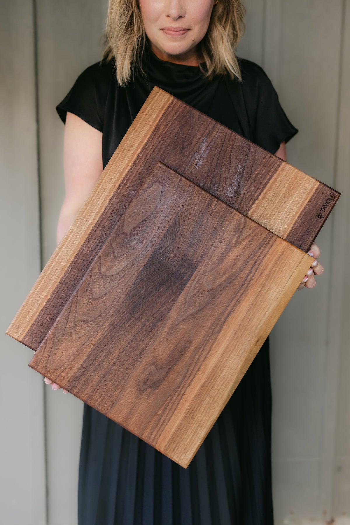 Cutting Board with a DEEP Juice Groove (Walnut & Double Sided)