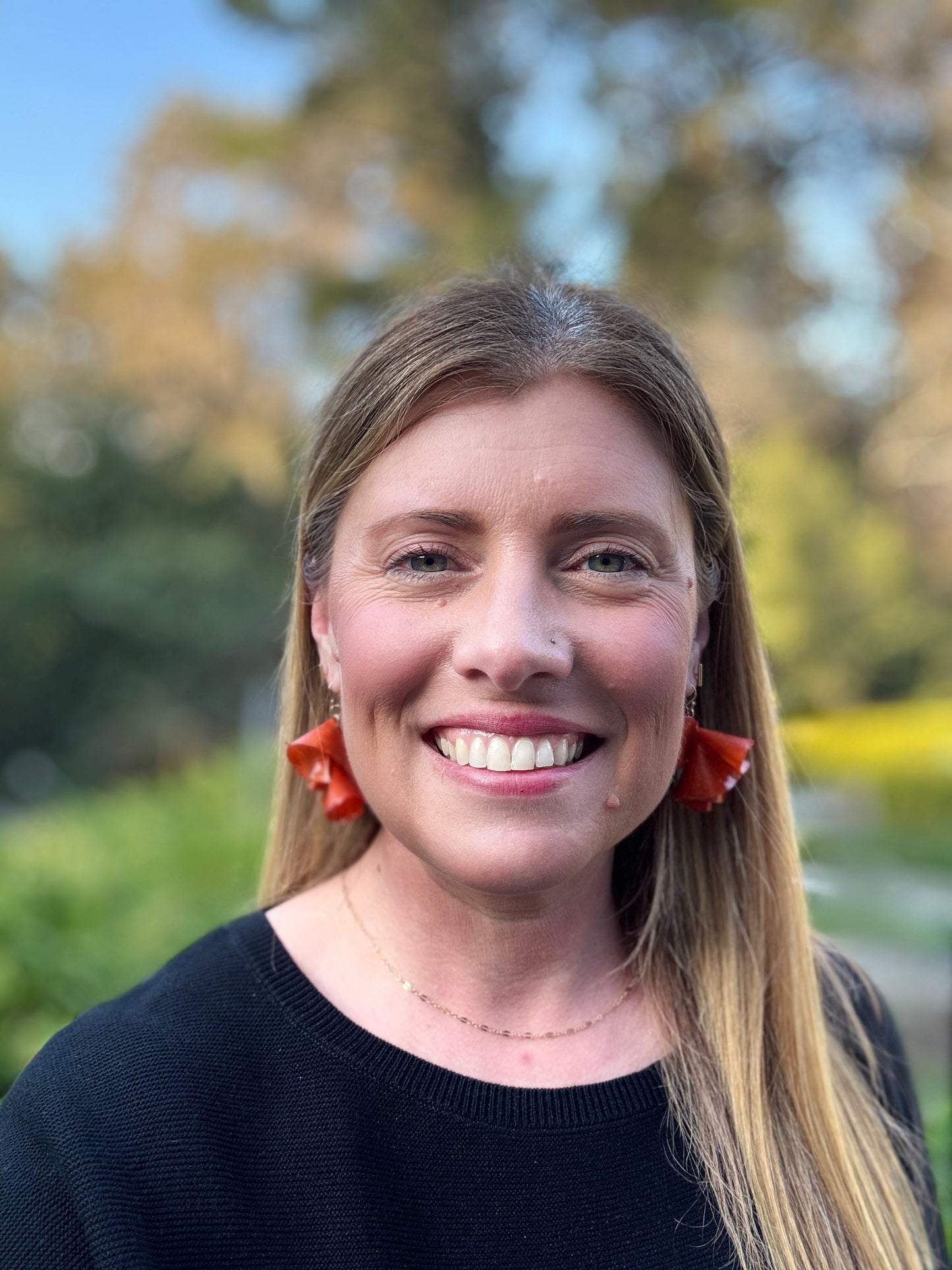 Wooden Earrings from Scraps