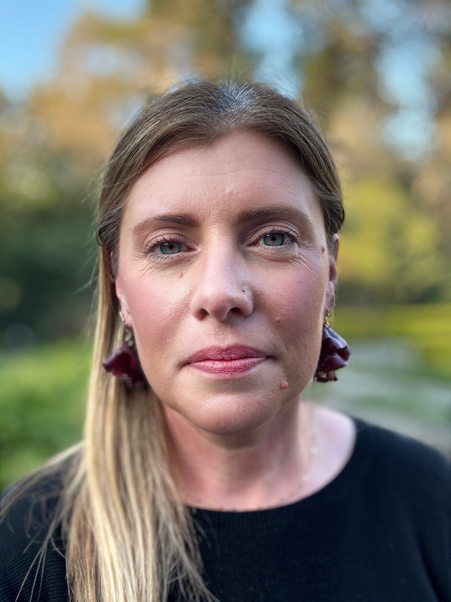 Wooden Earrings from Scraps