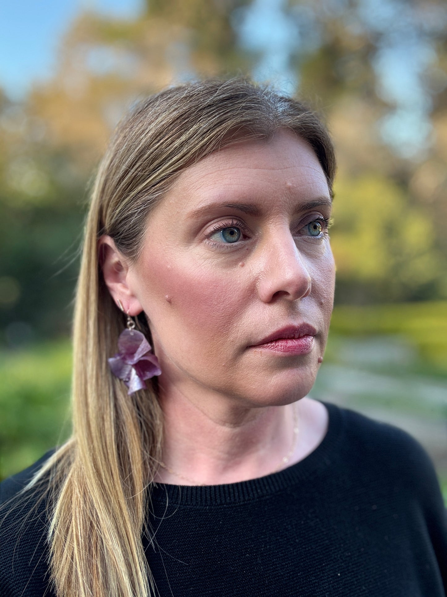 Wooden Earrings from Scraps